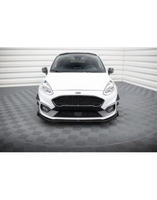 SPLITTER ANTERIORE street pro + Flaps Ford Fiesta Mk8 ST / ST-Line (Cod. M-FOFI8STCNC-FD1B+FSF1G)