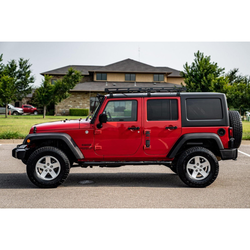 JEEP WRANGLER JK 2007-2018 PEDALE AUSILIARIO INGRESSO PER TETTO (Cod. AP-C9BC-52935_A4x4)