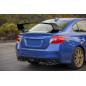 SUBARU IMPREZA WRX 2012-2018 SPOILER POSTERIORE STILE STI NERO VERNICIATO PIANO BLACK (Cod. AP-B470-