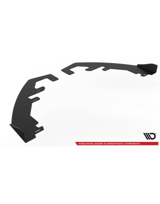 SPLITTER ANTERIORE street pro + Flaps Ford Fiesta Mk8 ST / ST-Line (Cod. M-FOFI8STCNC-FD1B+FSF1G)