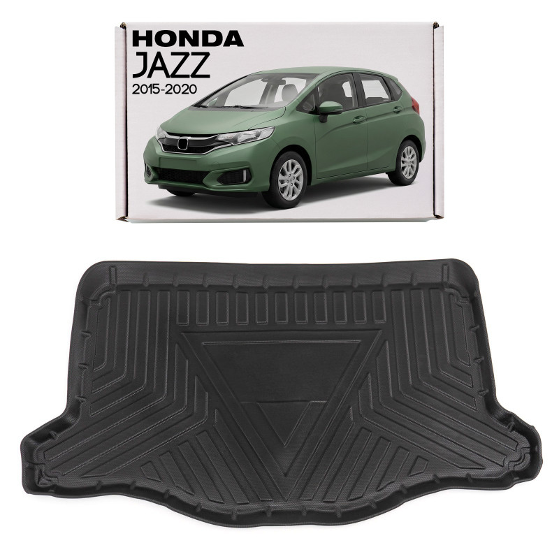 HONDA JAZZ IV 2015-2020 TAPPETINO BAGAGLIAIO MOQUETTE (Cod. AP-BC7D-2412F_A4x4)