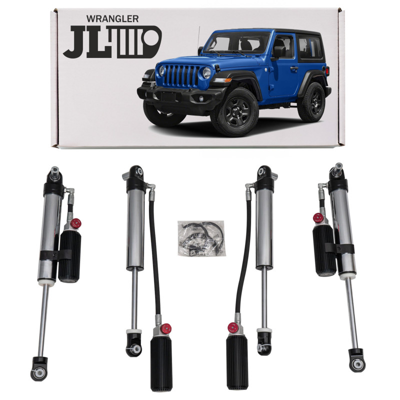 JEEP WRANGLER JL 2018+ A GAS AMMORTIZZATORI REGOLABILI CON SERBATOIO LIFT 2,5" (Cod. AP-0758-31651_A