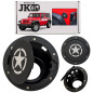 JEEP WRANGLER JK 2007-2018 SPORTELLINO BOCCHETTONE CARBURANTE ARMY (Cod. AP-9C32-34894_A4x4)