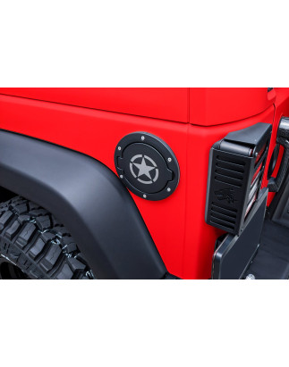 JEEP WRANGLER JK 2007-2018 SPORTELLINO BOCCHETTONE CARBURANTE ARMY (Cod. AP-9C32-34894_A4x4)