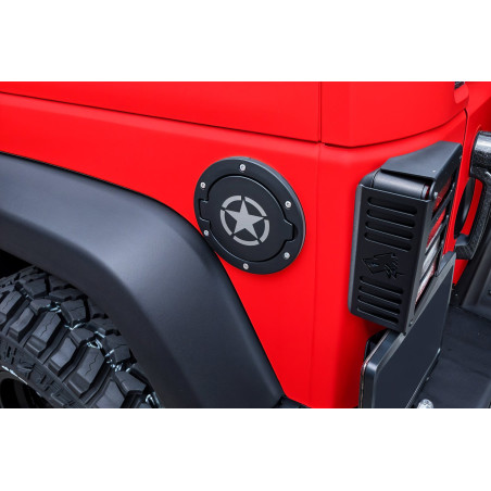 JEEP WRANGLER JK 2007-2018 SPORTELLINO BOCCHETTONE CARBURANTE ARMY (Cod. AP-9C32-34894_A4x4)