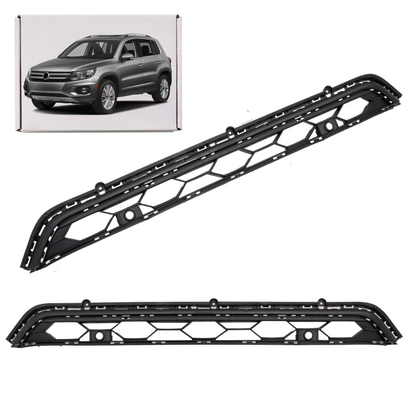 VOLKSWAGEN TIGUAN II AD1 2016-2020 PRE-RESTYLING CENTRALE GRIGLIA PARAURTI CON PDC 5NA853677C (Cod. 