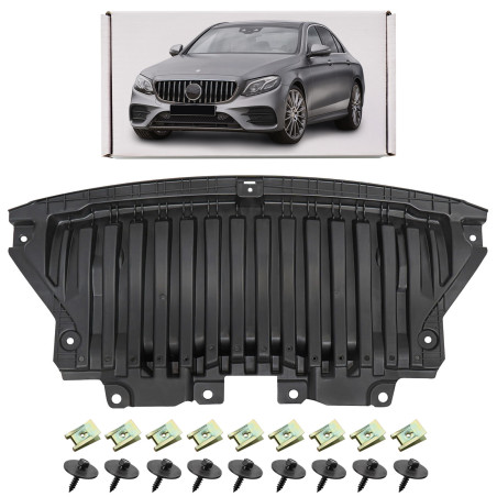 MERCEDES E-CLASS W213 2016-2020 PRE-RESTYLING PROTEZIONE PARAURTI ANTERIORE CON KIT VITI A2135200100