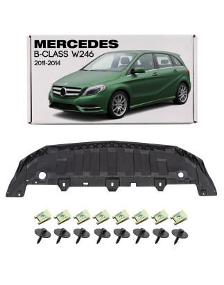 MERCEDES B-CLASS W246 2011-2014 PRE-RESTYLING PROTEZIONE PARAURTI ANTERIORE A2468850036 (Cod. AP-D4D