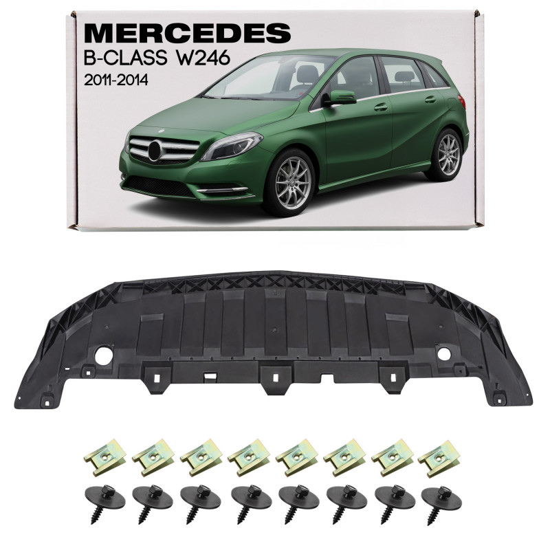 MERCEDES B-CLASS W246 2011-2014 PRE-RESTYLING PROTEZIONE PARAURTI ANTERIORE A2468850036 (Cod. AP-D4D