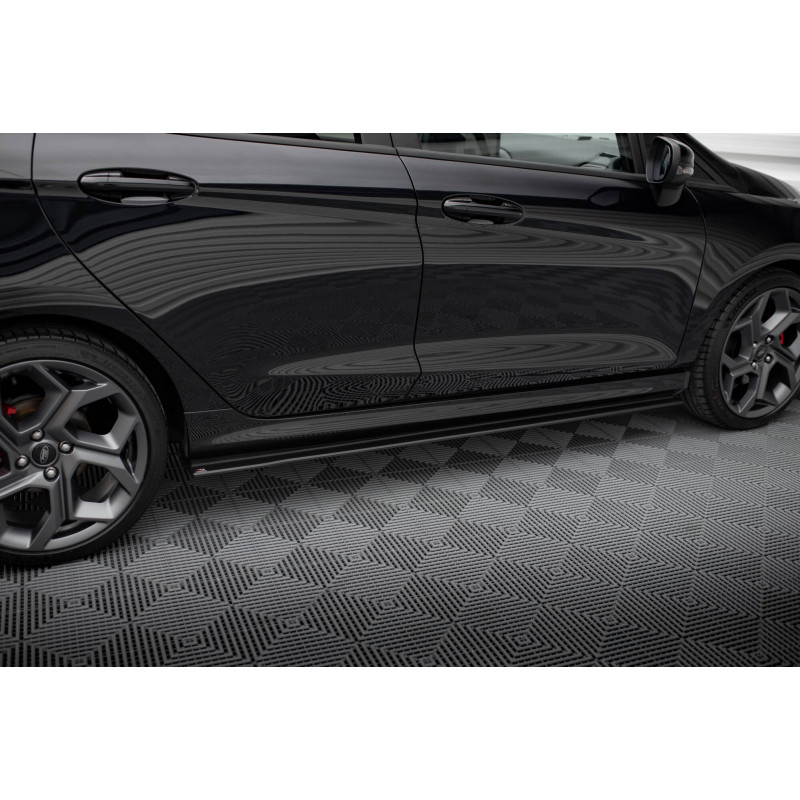 Diffusori minigonne street pro Ford Fiesta  ST / ST-Line Mk8 (Cod. M-FOFI8STCNC-SD2B)