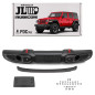 JEEP WRANGLER JL 2018+ PARAURTI ANTERIORE IN PLASTICA RUBICON 6XPDC 6BU44RXFAB (Cod. AP-386F-1562F_A