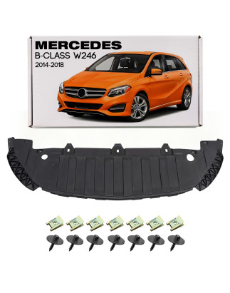 MERCEDES B-CLASS W246 2014-2018 RESTYLING PROTEZIONE PIASTRA PER ANTERIORE PARAURTI A2468850136 (Cod