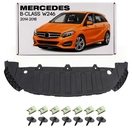 MERCEDES B-CLASS W246 2014-2018 RESTYLING PROTEZIONE PIASTRA PER ANTERIORE PARAURTI A2468850136 (Cod