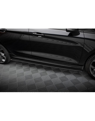 Diffusori minigonne street pro Ford Fiesta  ST / ST-Line Mk8 (Cod. M-FOFI8STCNC-SD2B)