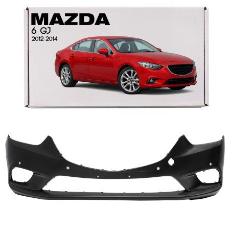 MAZDA 6 III GJ 2012-2014 PRE-RESTYLING PARAURTI ANTERIORE PER PDC GHT650031CBB (Cod. AP-C130-7953D_A