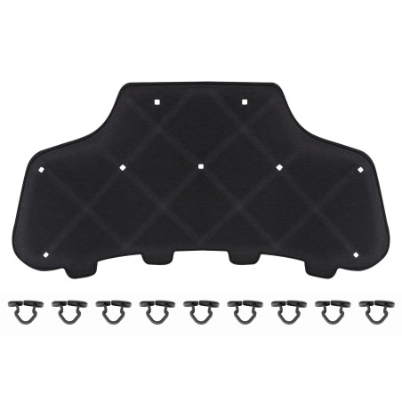 PORSCHE CAYENNE 9Y0 2018+ PANNELLO FONOASSORBENTE COFANO 9Y0863831A (Cod. AP-7B17-102DC_A4x4)