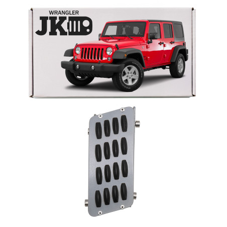 JEEP WRANGLER JK 2007-2018 REGOLABILE RIVESTIMENTO PEDALE GAZU (Cod. AP-BB85-9167B_A4x4)