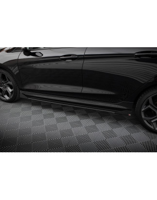 Diffusori minigonne street pro + Flaps Ford Fiesta  ST / ST-Line Mk8 (Cod. M-FOFI8STCNC-SD2B+SF1G)