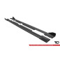 Diffusori minigonne street pro + Flaps Ford Fiesta  ST / ST-Line Mk8 (Cod. M-FOFI8STCNC-SD2B+SF1G)