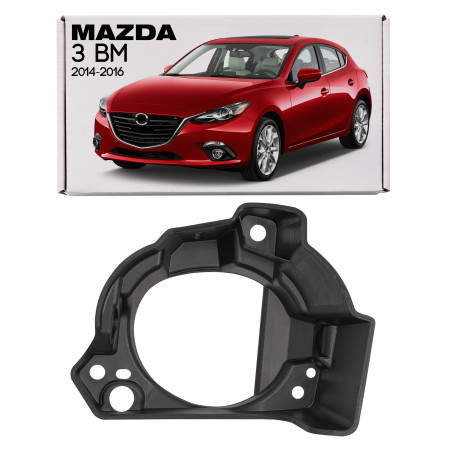 MAZDA 3 III BM 2014-2016 PRE-RESTYLING SUPPORTO ANTERIORE FARI FENDINEBBIA SINISTRO BHR151694A (Cod.