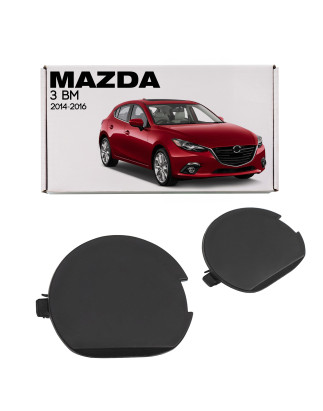 MAZDA 3 III BM 2014-2016 PRE-RESTYLING TAPPO ANTERIORE PARAURTI GANCIO TRAZIONE BHN150A11BB (Cod. AP