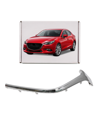 MAZDA 3 III BN 2016-2018 RESTYLING CROMATA MODANATURA GRIGLIA RADIATORE SINISTRA B63B507K1A (Cod. AP