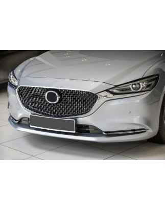 MAZDA 6 III GJ 2018-2024 DOPO IL SECONDO RESTYLING MODANATURA CROMATA GRIGLIA RADIATORE SINISTRA GSH