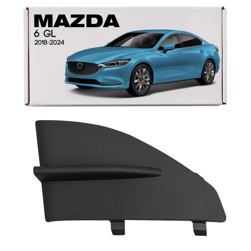MAZDA 6 III GL 2018-2024 PO SECONDO RESTYLING INFERIORE TAPPO PARAURTI SINISTRA GSH750M42 (Cod. AP-9