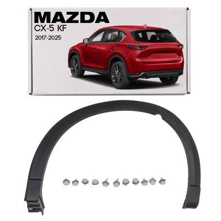 MAZDA CX-5 II KF 2017-2025 MODANATURA PARAFANGO POSTERIORE SINISTRA KB7W51W60F (Cod. AP-164D-5963A_A