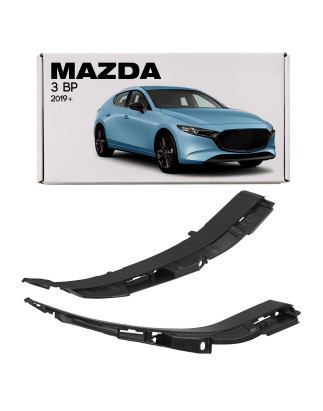 MAZDA 3 IV BP 2019+ SUPPORTO MODANATURE CROMATA GRIGLIA RADIATORE DESTRO BELG50041 (Cod. AP-8182-166