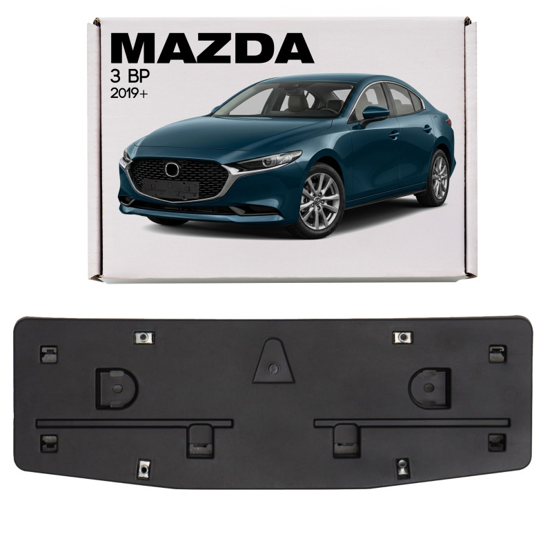 MAZDA 3 IV BP 2019+ berlina SUPPORTO ANTERIORE TARGA BDTS50170B (Cod. AP-8776-5547F_A4x4)