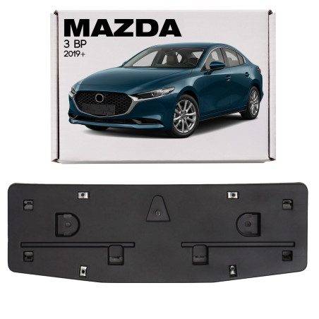 MAZDA 3 IV BP 2019+ berlina SUPPORTO ANTERIORE TARGA BDTS50170B (Cod. AP-8776-5547F_A4x4)