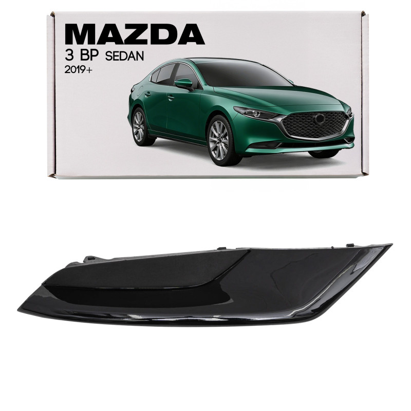 MAZDA 3 IV BP 2019+ berlina TAPPO PARAURTI DESTRA BCKB50C11 (Cod. AP-53E3-38938_A4x4)