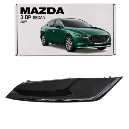 MAZDA 3 IV BP 2019+ berlina TAPPO PARAURTI DESTRA BCKB50C11 (Cod. AP-53E3-38938_A4x4)