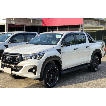 TOYOTA HILUX ROCCO VIII 2018-2020 DOPO IL PRIMO RESTYLING ALLARGAMENTI PARAFANGHI ABS (Cod. AP-5219-