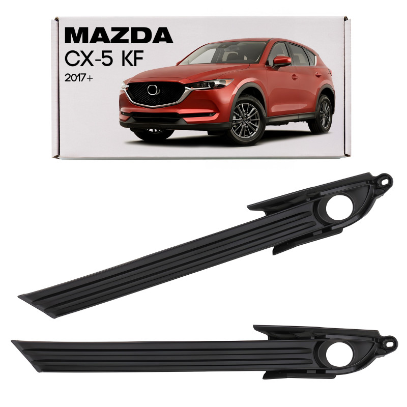 MAZDA CX-5 II KF 2017+ CORNICE FARI FENDINEBBIA GRIGLIA PARAURTI ANTERIORE SINISTRA KB8B50C21C (Cod.