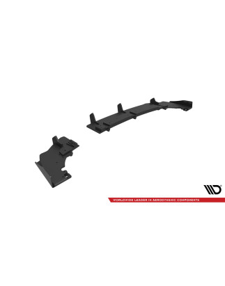 Street Pro Sottoparaurti posteriore + Flaps Ford Fiesta Mk8 ST  (Cod. M-FOFI8STCNC-RS1B+RSF1G)