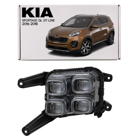 KIA SPORTAGE IV QL 2016-2018 GT-LINE PRE-RESTYLING FENDINEBBIA LED ANTERIORE SINISTRA 92201F1100 (Co