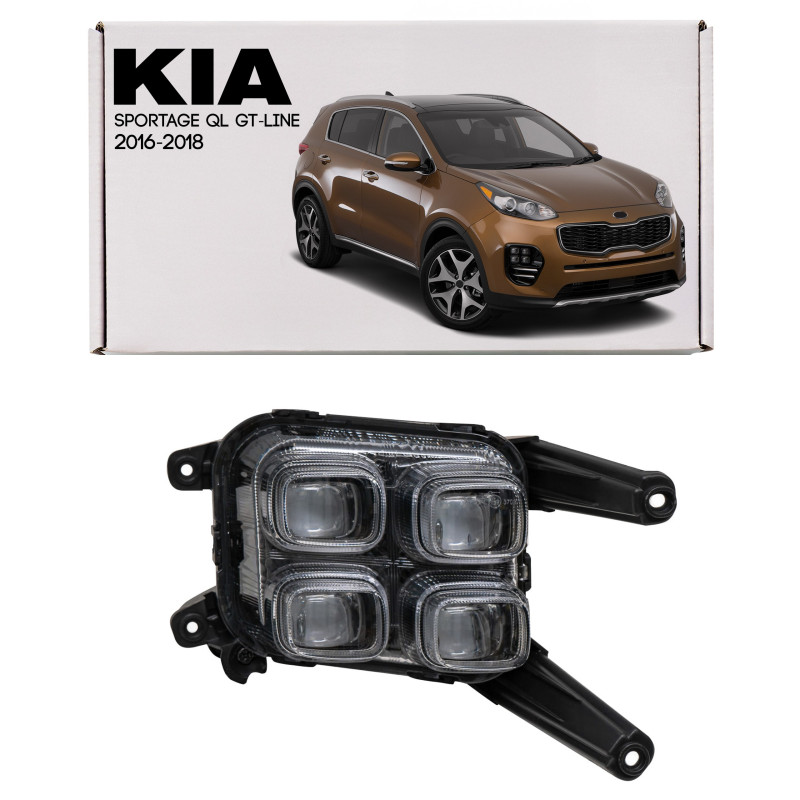 KIA SPORTAGE IV QL 2016-2018 GT-LINE PRE-RESTYLING FENDINEBBIA LED ANTERIORE DESTRA 92202F1100 (Cod.