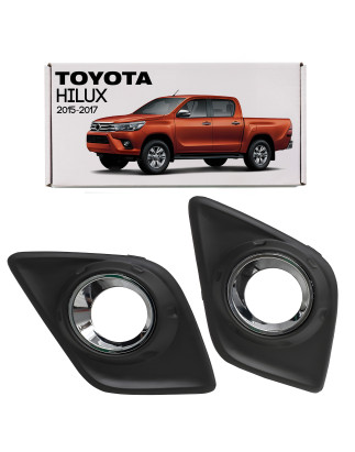 TOYOTA HILUX VIII 2015-2017 PRE-RESTYLING GRIGLIA PARAURTI PER FENDINEBBIA SINISTRA 521270K170 (Cod.