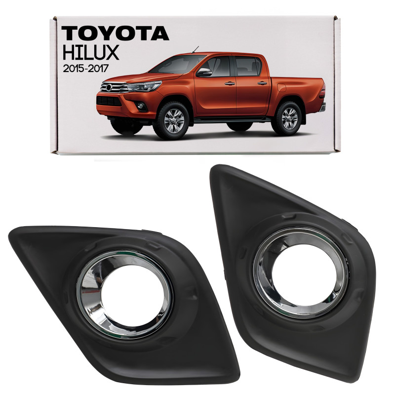 TOYOTA HILUX VIII 2015-2017 PRE-RESTYLING GRIGLIA PARAURTI PER FENDINEBBIA SINISTRA 521270K170 (Cod.