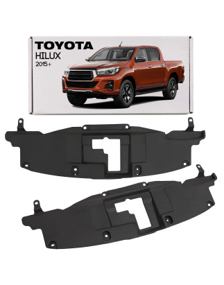 TOYOTA HILUX VIII 2015+ SUPERIORE PROTEZIONE PANNELLO FRONTALE ANTERIORE 531170K040 (Cod. AP-F584-88