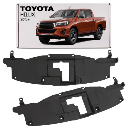 TOYOTA HILUX VIII 2015+ SUPERIORE PROTEZIONE PANNELLO FRONTALE ANTERIORE 531170K040 (Cod. AP-F584-88