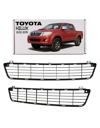 TOYOTA HILUX VII 2012-2015 PO SECONDO RESTYLING MASCHERINA GRIGLIA PARAURTI 531120K070 (Cod. AP-75A7