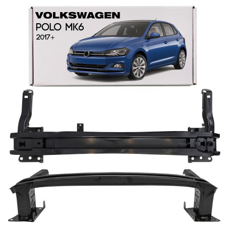 VOLKSWAGEN POLO MK6 VI 2017+ TRAVERSA RINFORZO ANTERIORE PARAURTI 2G0807109AC (Cod. AP-B9B1-23933_A4