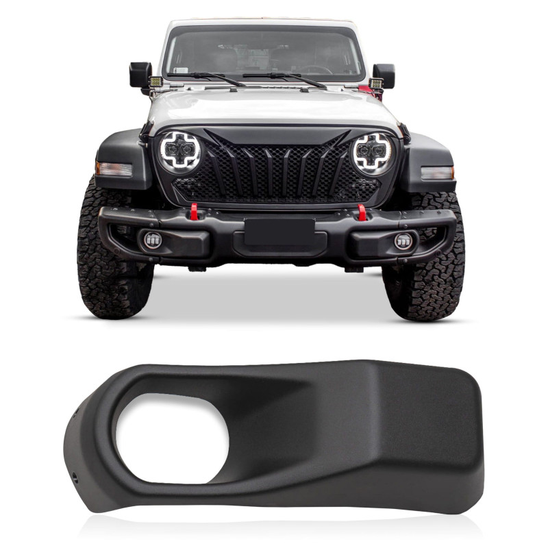 JEEP WRANGLER JL 2018+ GRIGLIA FENDINEBBIA IN PARAURTI RUBICON DESTRA SENZA PDC (Cod. AP-721E-59125_