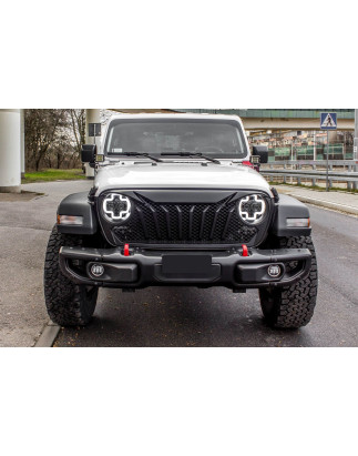 JEEP WRANGLER JL 2018+ GRIGLIA FENDINEBBIA IN PARAURTI RUBICON DESTRA SENZA PDC (Cod. AP-721E-59125_