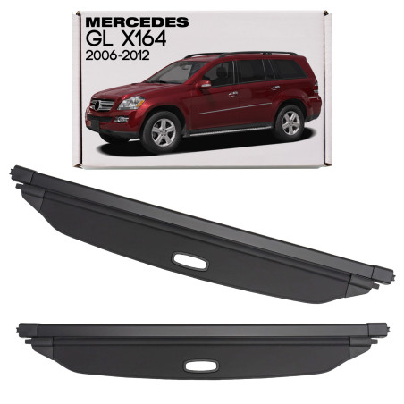 MERCEDES GL X164 2006-2012 CAPPELLIERA COPRIBAGAGLI NERA A1648600175 (Cod. AP-8D47-314E7_A4x4)