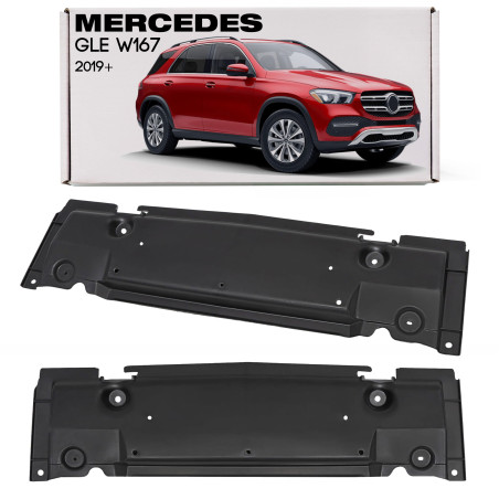 MERCEDES GLE W167 2019+ PROTEZIONE PARAURTI ANTERIORE A1675200000 (Cod. AP-9381-13513_A4x4)