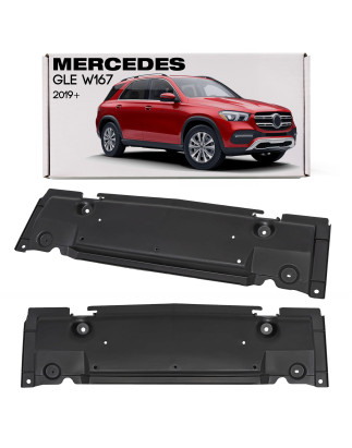 MERCEDES GLE W167 2019+ PROTEZIONE PARAURTI ANTERIORE A1675200000 (Cod. AP-9381-13513_A4x4)